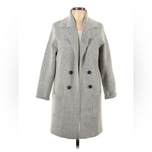 Pink clover Grey Coatigan - small